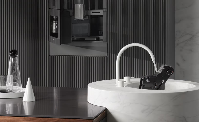 Кофемашина Miele: перемещение напитков в меню кофемашины