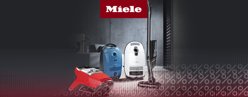 Специальные цены на пылесосы Miele