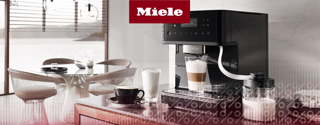 Специальные цены на отдельно стоящие кофемашины Miele