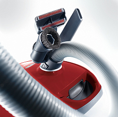 Пылесос Miele SDCB0 Compact C2 HEPA манговый красный