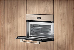 Встраиваемая микроволновая печь Miele H 7440 BM жемчужно-бежевый (Pearlbeige)