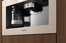 Встраиваемая кофемашина Miele CVA 7845 Pearlbeige