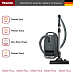 Купить Пылесос Miele SGDA3 Complete C3 Select графитовый серый preview 3