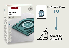 Комплект мешков-пылесборников Miele GN XL HyClean Pure TU