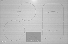 Индукционная варочная панель Miele KM6349-1