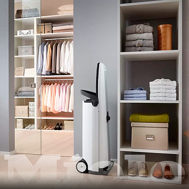 Удобное перемещение на 4-х роликах