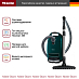 Купить Пылесос Miele SGEF5 Complete C3 Parquet Flex PowerLine Petrol preview 3
