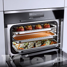 Комбинированное приготовление с конвекцией Fan plus