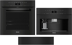 Комплект Miele H 7460 B OBSW, CVA7440 OBSW, ESW 7010 OBSW