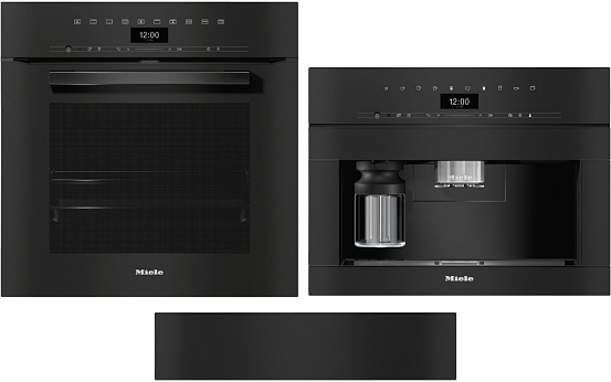 Комплект Miele H 7460 B OBSW, CVA7440 OBSW, ESW 7010 OBSW preview 1