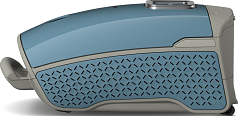 Пылесос Miele SUDF0 Guard L1 Nordic blue скандинавский синий