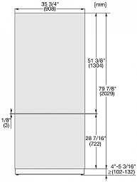 Фронтальная панель Miele KFP 3615 ed/cs
