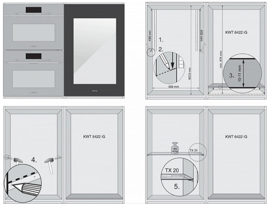 Встраиваемый винный холодильник Miele KWT 6422 iG GRGR preview 8