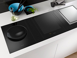 Индукционная варочная панель WOK Miele CS7611 FL с витрины, новая