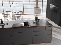 Индукционная варочная панель со встроенной вытяжкой Miele KMDA 7634 FR