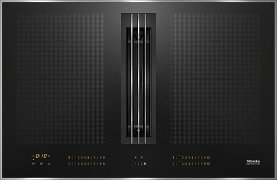 Индукционная варочная панель со встроенной вытяжкой Miele KMDA7633 FR с витрины, новая preview 1